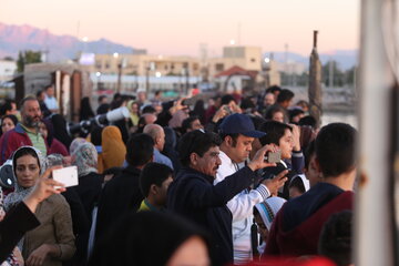 خورشیدگرفتگی در بندرعباس رصد شد