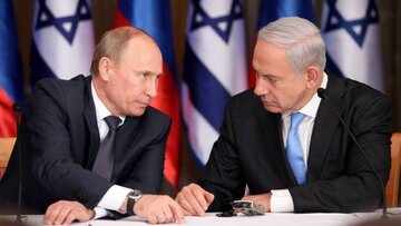  پوتین با نتانیاهو درباره سفر به سرزمین های اشغالی گفت وگو کرد 
