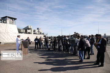 Press Conference of Iran, Russia and China Naval Exercises