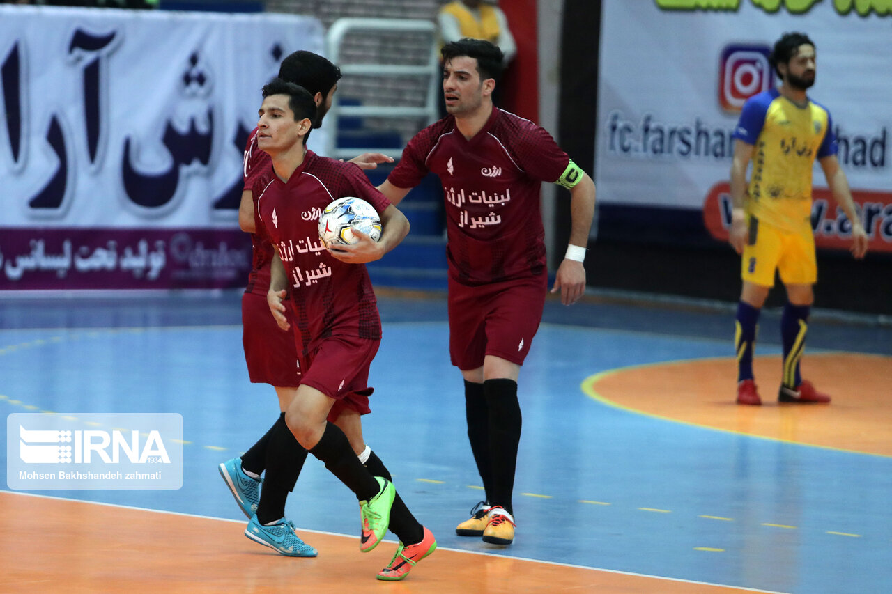 تیم فوتسال ارژن شیراز در لیگ برتر باقی ماند