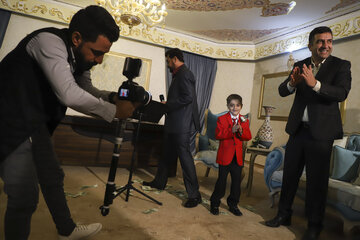 دامادی کودک پنج ساله اهوازی با صدای خواننده عرب