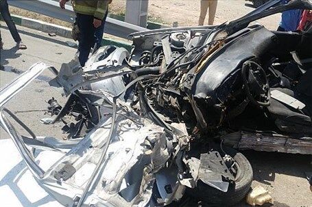 واژگونی وانت پراید در محور برازجان- بوشهر قربانی گرفت