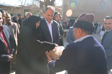 بازدید معاون وزیر میراث فرهنگی از روستای خراشاد