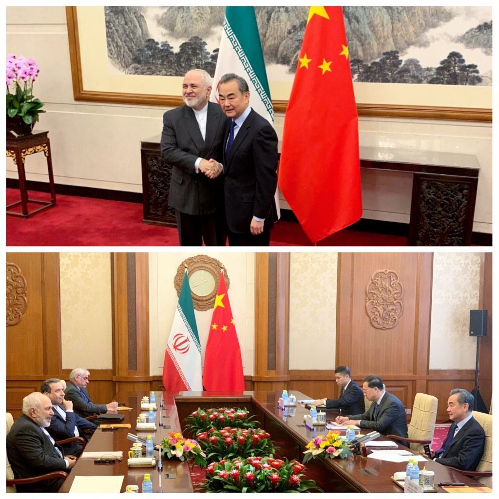 Zarif highlights Iran-China strategic partnership