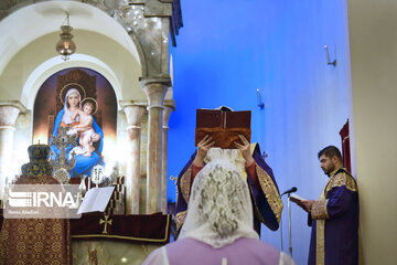New Year's Eve in Tehran's Saint Sarkis Cathedral