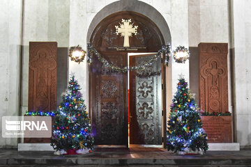 New Year's Eve in Tehran's Saint Sarkis Cathedral