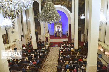 New Year's Eve in Tehran's Saint Sarkis Cathedral