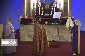 New Year's Eve in Tehran's Saint Sarkis Cathedral