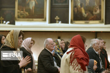 New Year's Eve in Tehran's Saint Sarkis Cathedral