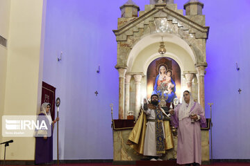 New Year's Eve in Tehran's Saint Sarkis Cathedral