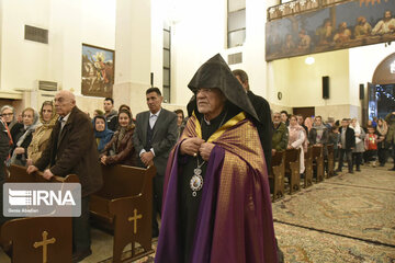 New Year's Eve in Tehran's Saint Sarkis Cathedral