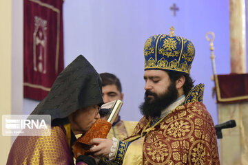 New Year's Eve in Tehran's Saint Sarkis Cathedral