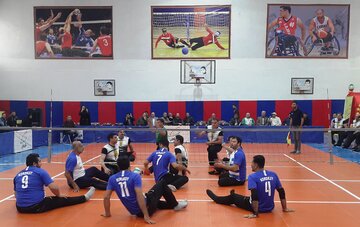 مسابقات والیبال نشسته جانبازان کشور در تربت‌حیدریه آغاز شد