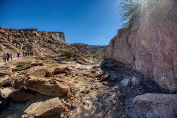 La vallée de Chahkooh à Qeshm