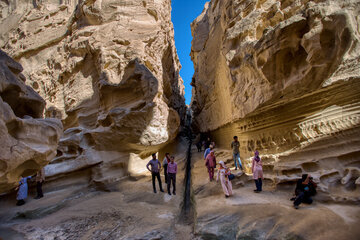 La vallée de Chahkooh à Qeshm