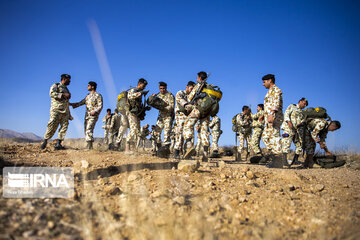 Army ground forces perform maneuver in south Iran