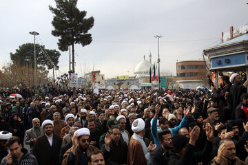 راهپیمایی مردم قم در محکومیت ترور سردار سلیمانی