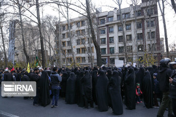 Gathering in Tehran condemning the assassination of Qasem Soleimani