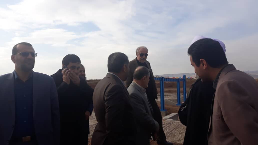استاندار قزوین از مصلی در حال ساخت تاکستان بازدید کرد