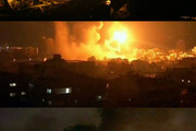 وقوع چند انفجار در پایگاه نظامی آمریکا نزدیک فرودگاه اربیل 