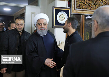 Iranian President calls on Gen. Soleimani's family