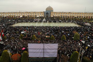 آیین بزرگداشت سردار شهید قاسم سلیمانی در اصفهان