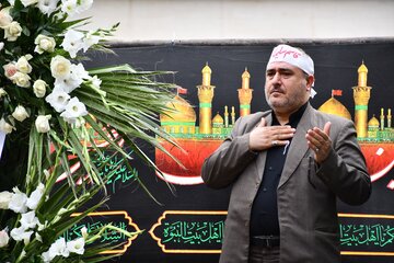 اجتماع بزرگ عزاداران اندیمشک در غم شهادت سردار سپهبد حاج قاسم سلیمانی