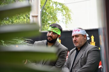اجتماع بزرگ عزاداران اندیمشک در غم شهادت سردار سپهبد حاج قاسم سلیمانی