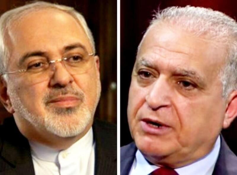 وزیران خارجه ایران و عراق آثار اقدام تروریستی آمریکا را بررسی کردند