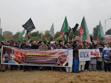 تداوم اعتراضات در پاکستان به حمله تروریستی آمریکا علیه فرماندهان مقاومت