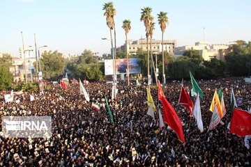 Funeral Ceremony of  Lieutenant General Qasem Soleimani in Ahvaz