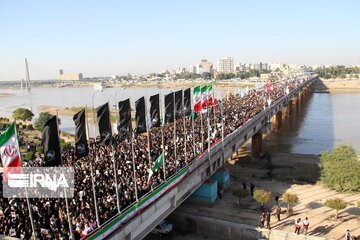 Funeral Ceremony of  Lieutenant General Qasem Soleimani in Ahvaz