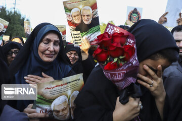 Funeral Ceremony of  Lieutenant General Qasem Soleimani in Ahvaz