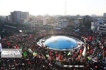 Tehranians did their best for funeral ceremony of  Lieutenant General Qasem Soleimani