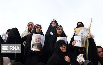 Tehranians did their best for funeral ceremony of  Lieutenant General Qasem Soleimani