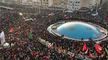 اذعان "بی‌بی‌سی" به حضور گسترده مردم تهران در مراسم تشییع سردار سلیمانی