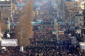 Funeral Ceremony of Martyrs of Resistance (2)