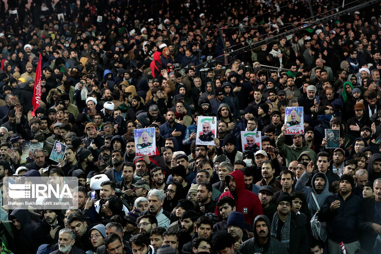 General Soleimani's funeral procession starts in Tehran