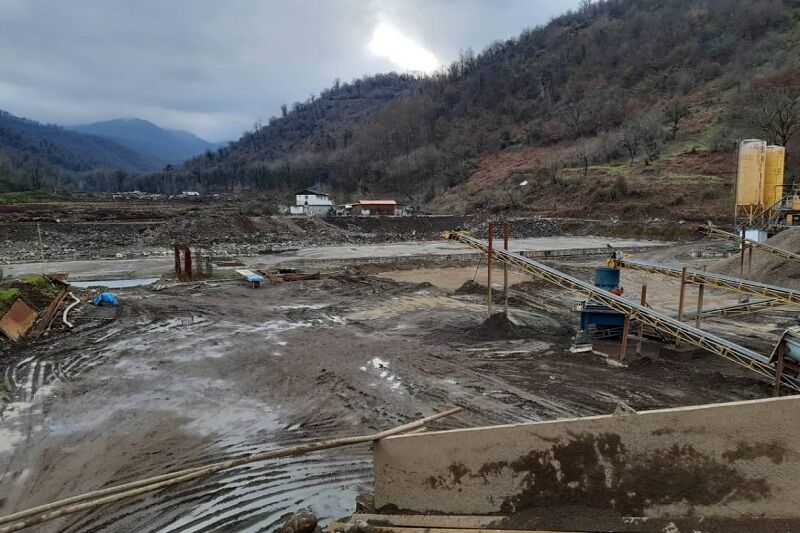 فرماندار: سد لاستیکی آستارا 35 درصد پیشرفت فیزیکی دارد