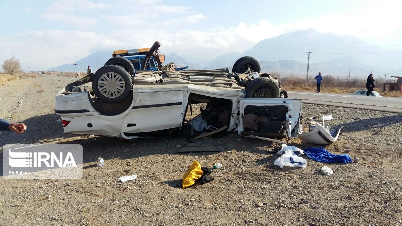 تصادف در جاده بافق به بهاباد پنج زخمی بر جا گذاشت