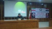 دانشجویان عراقی دانشگاه فردوسی مشهد یاد شهیدان سلیمانی و المهندس را گرامی داشتند