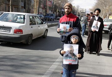 شهادت علمدار بزرگ سپاه اسلام سردار سلیمانی و حال و هوای مردم بروجرد