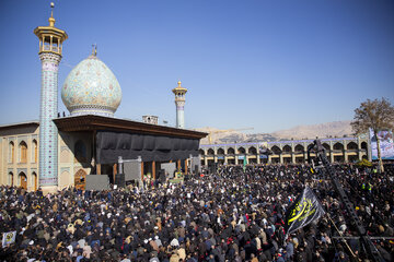 مراسم پاسداشت شهید سپهبد حاج قاسم سلیمانی در شیراز 1