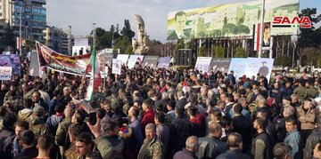 مردم حلب سلیمانی را شهید بزرگ اسلام خواندند