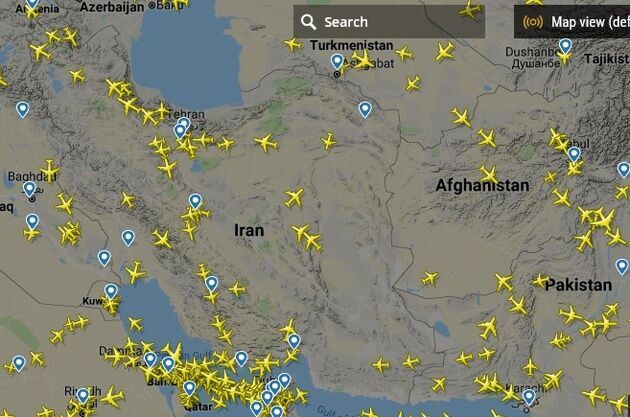 سازمان هواپیمایی:آسمان ایران برای پروازهای عبوری امن است