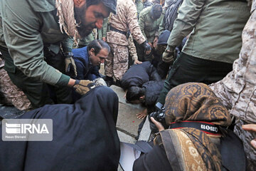 Burial ceremony of  Lieutenant General Qasem Soleimani in Kerman