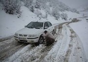 تردد خودرو در سه مسیر ارتباطی زنجان با زنجیرچرخ امکانپذیر است