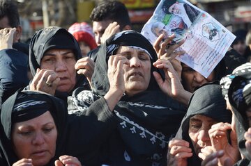 آئین چمرونه در عزای شهادت سپهبد سلیمانی