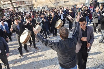 آئین چمرونه در عزای شهادت سپهبد سلیمانی