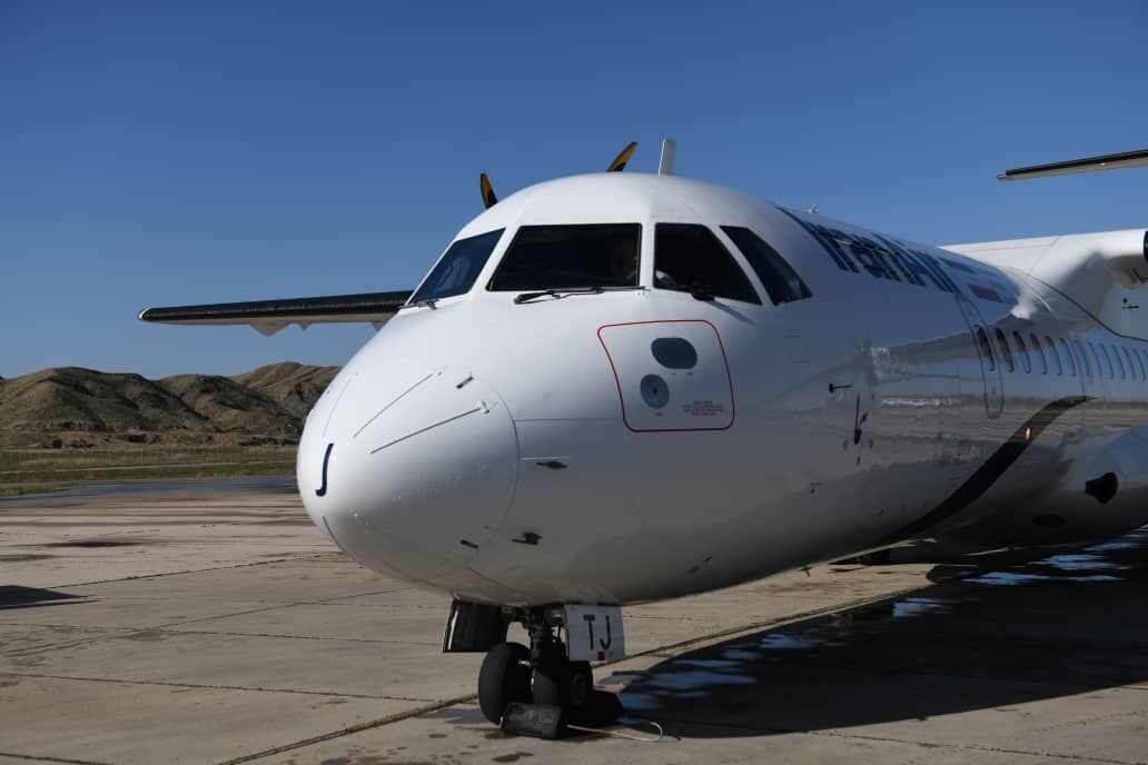 نخستین پرواز رسمی “ای تی آر” در فرودگاه گچساران انجام شد